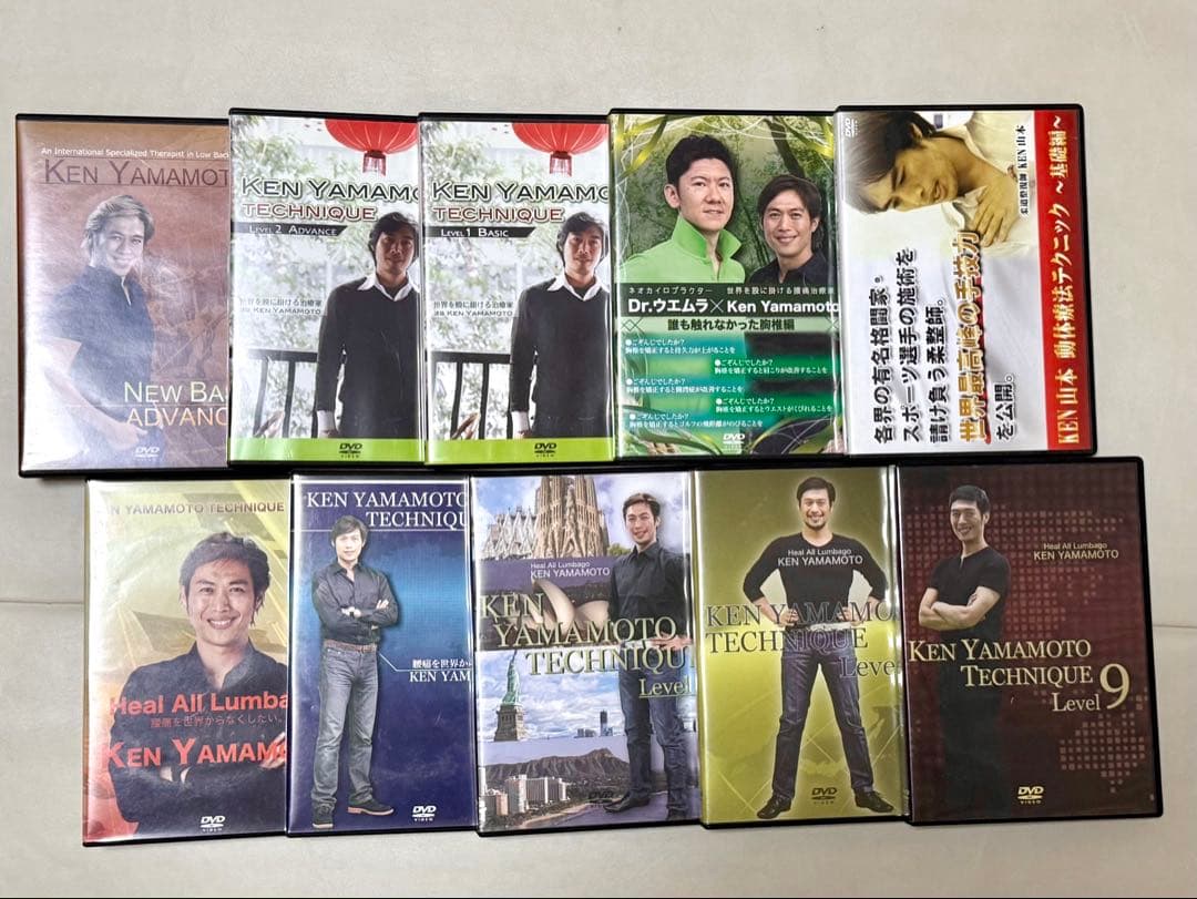 ＫＹＴ　KEN YAMAMOTO TECHNIQUE DVDセット　整体
