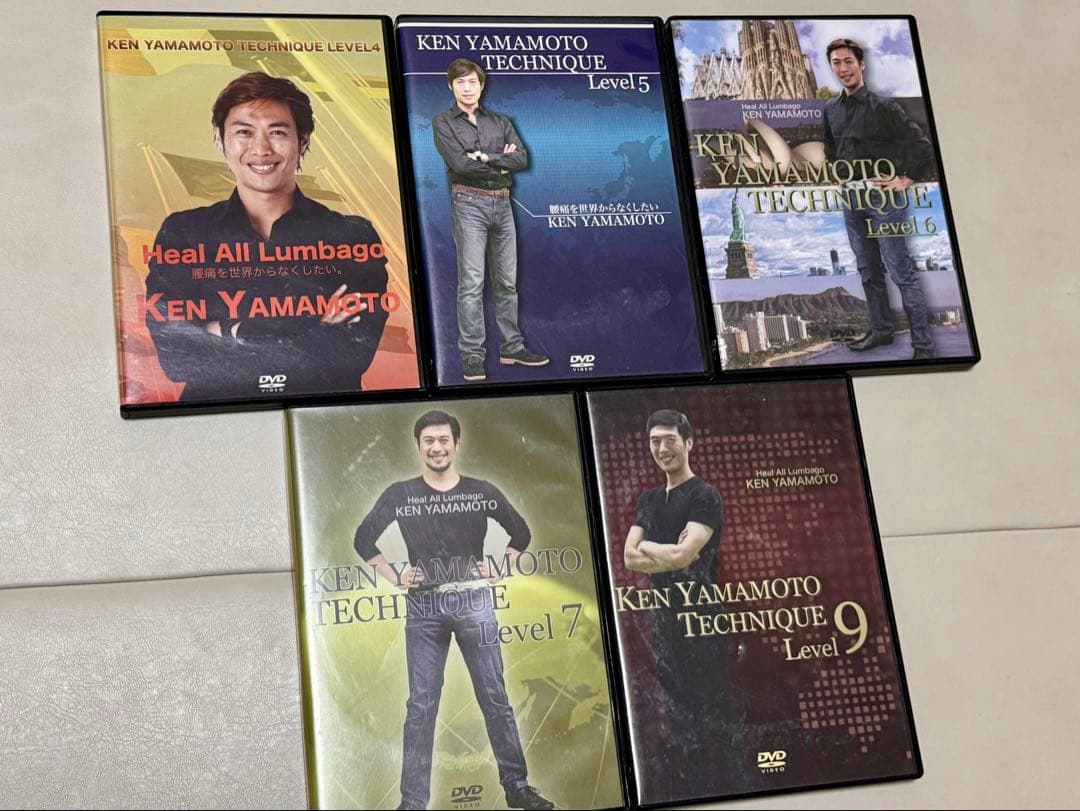 ＫＹＴ　KEN YAMAMOTO TECHNIQUE DVDセット　整体