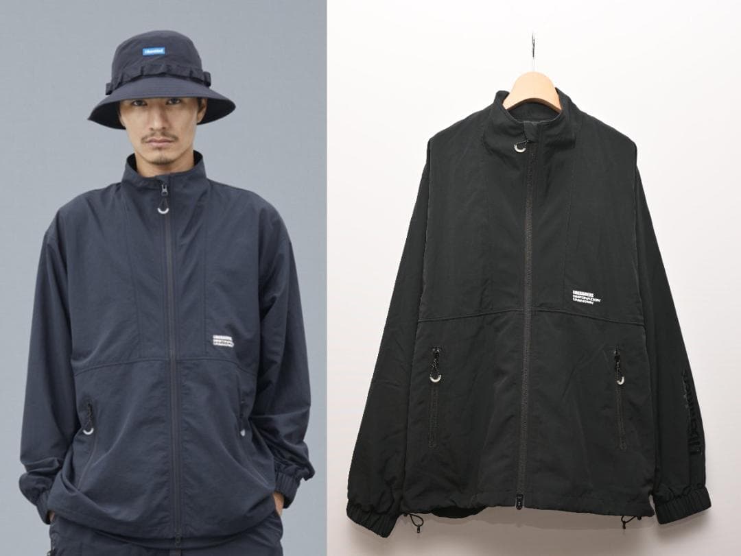 と*し様 Liberaiders ナイロン ウインドブレーカー M ブラック 黒