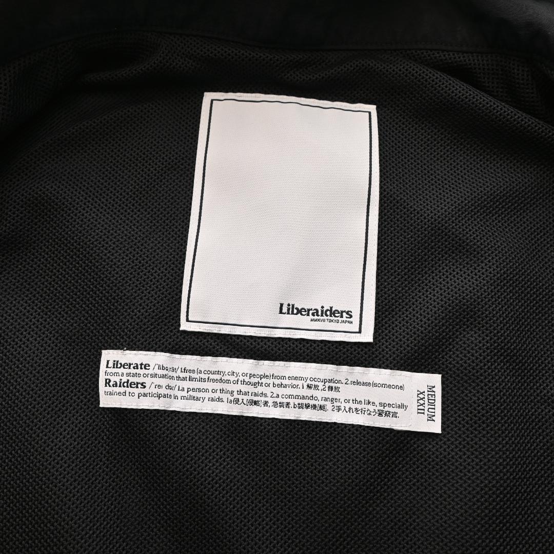 と*し様 Liberaiders ナイロン ウインドブレーカー M ブラック 黒