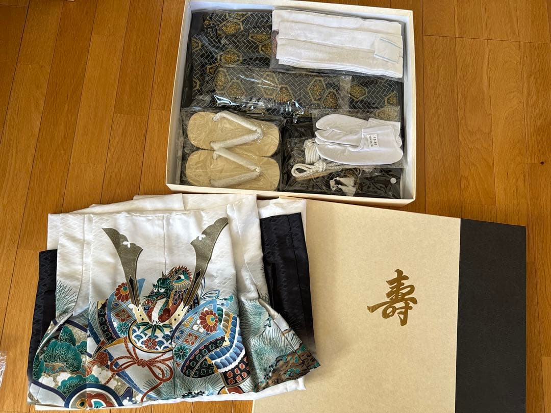 子供用 着物セット 七五三 五歳袴 フルセット