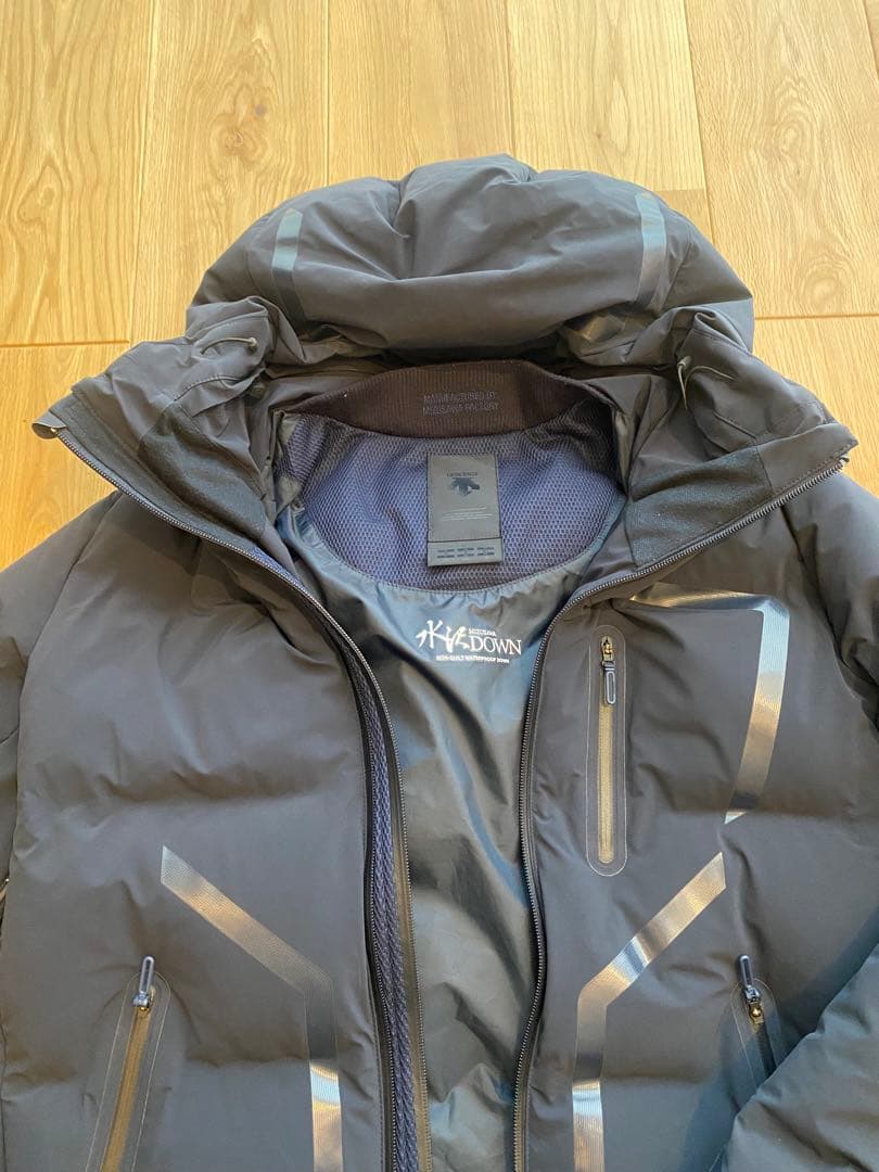 水沢ダウン　ブラック　XL