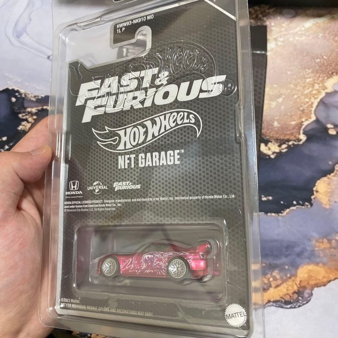 ミニカー Hot Wheels NFT Fast&Furious Honda S2000