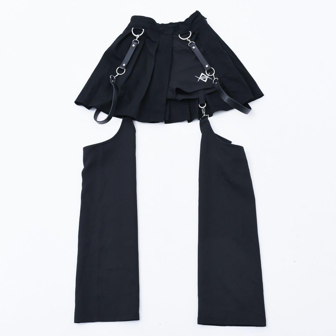 REFLEM レッグカバー付きレイヤードショーパン Amilige