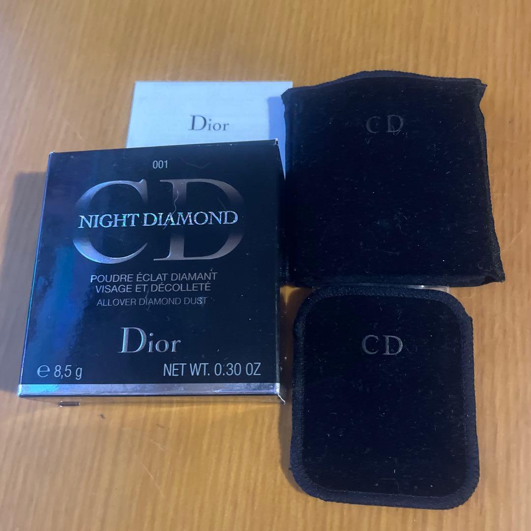 Dior ナイトダイヤモンド001 ベージュダイヤモンドフェイスパウダー
