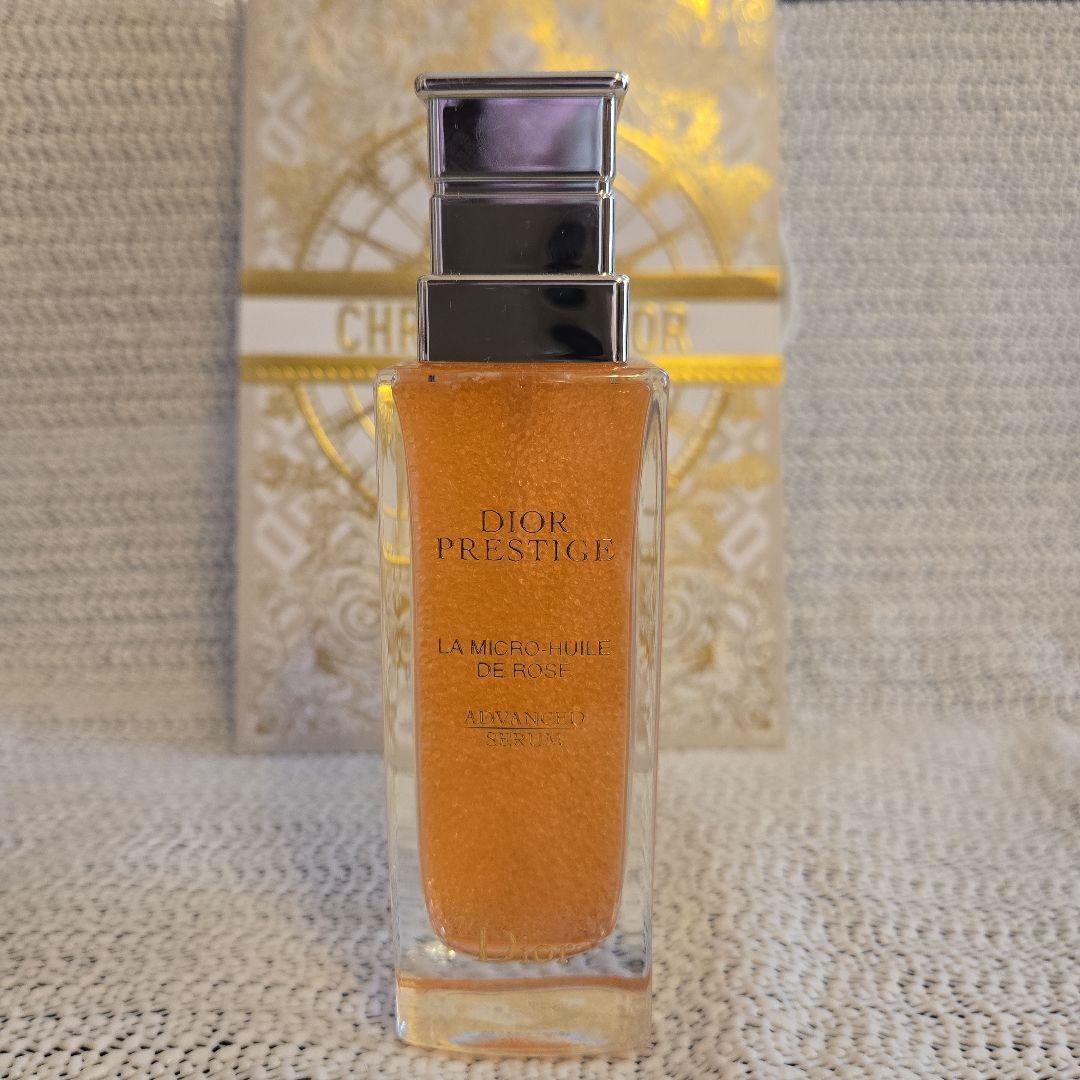 未使用75ml Dior プレステージ マイクロユイルド ローズセラム 美容液
