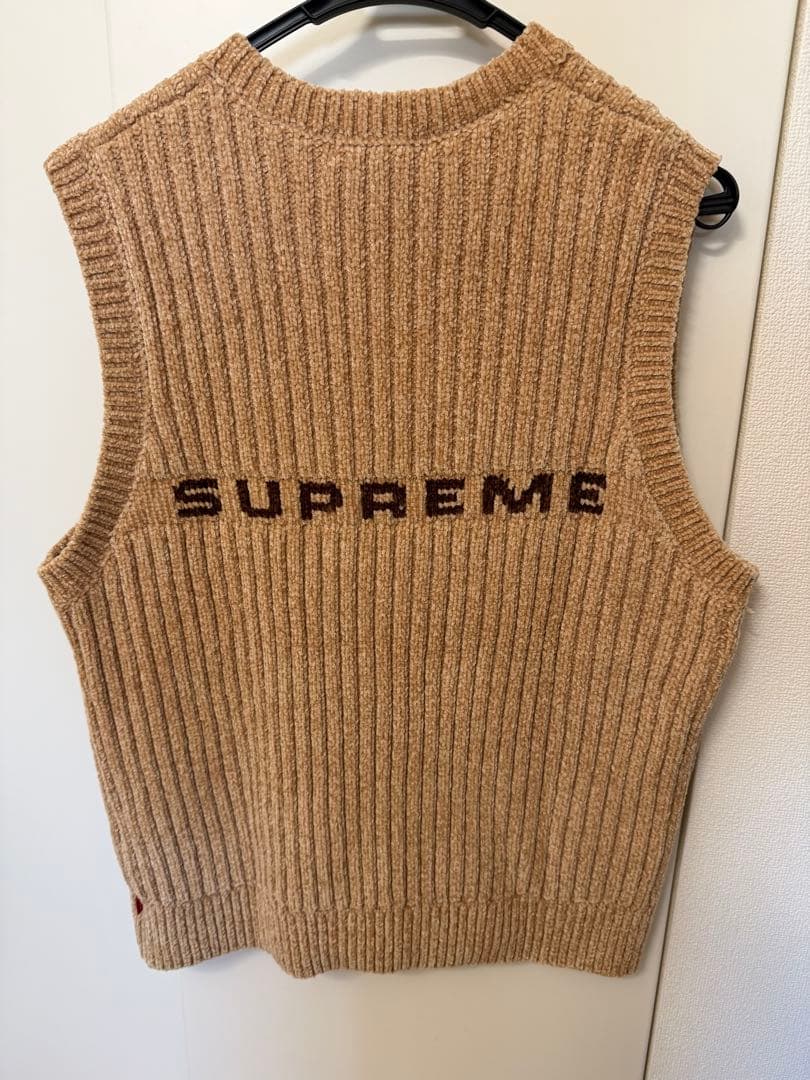 トップス Supreme Chenille Sweater Vest M