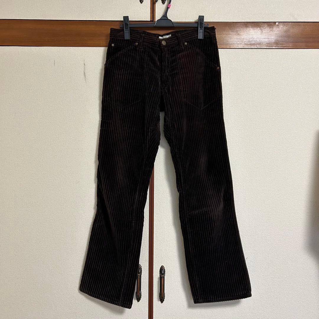 02aw number (n)ine ジョージ期　太畝コーデュロイパンツ
