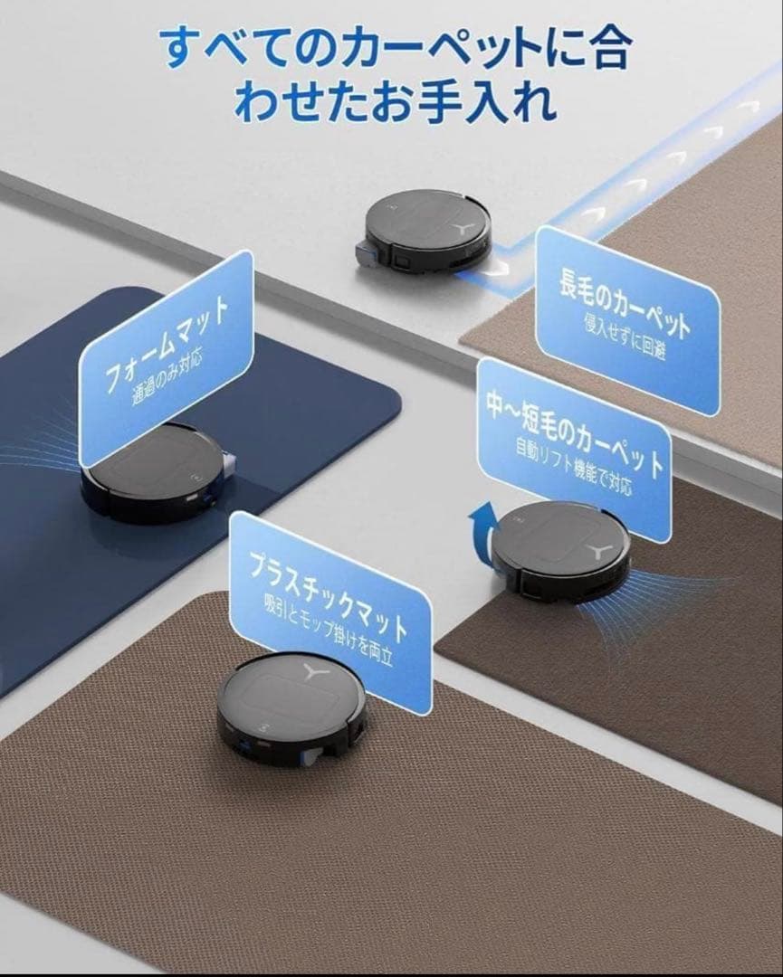 ECOVACS (エコバックス) DEEBOT T80 OMNI 18000Pa