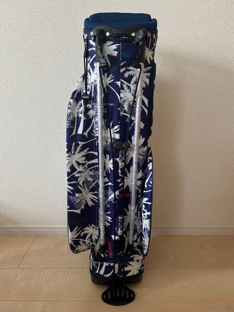 ブルーティーゴルフバッグ