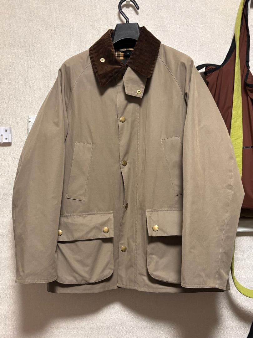 BARBOUR BEDALE オーバーサイズ Sleeve 40 L グレー