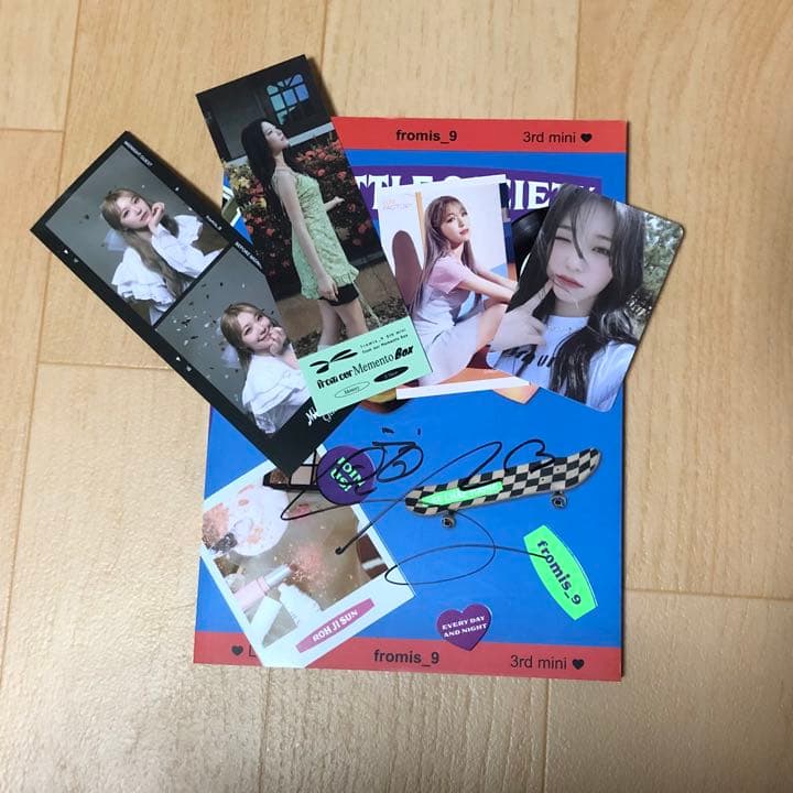 fromis_9 ジホン　トレカ&サイン入りアルバム