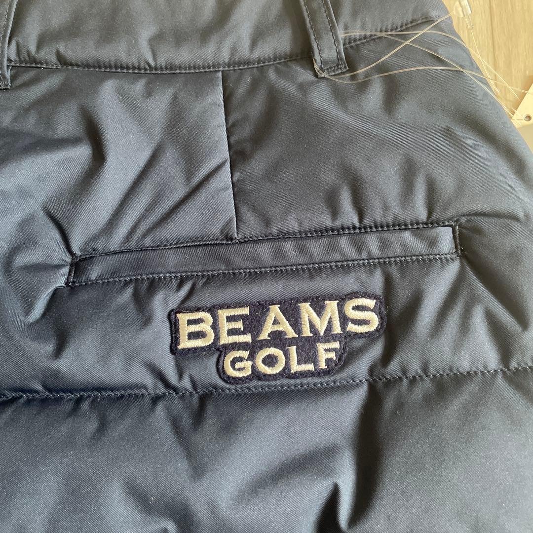 ビームスゴルフ　パテッド　中綿スカート　ネイビー　 M