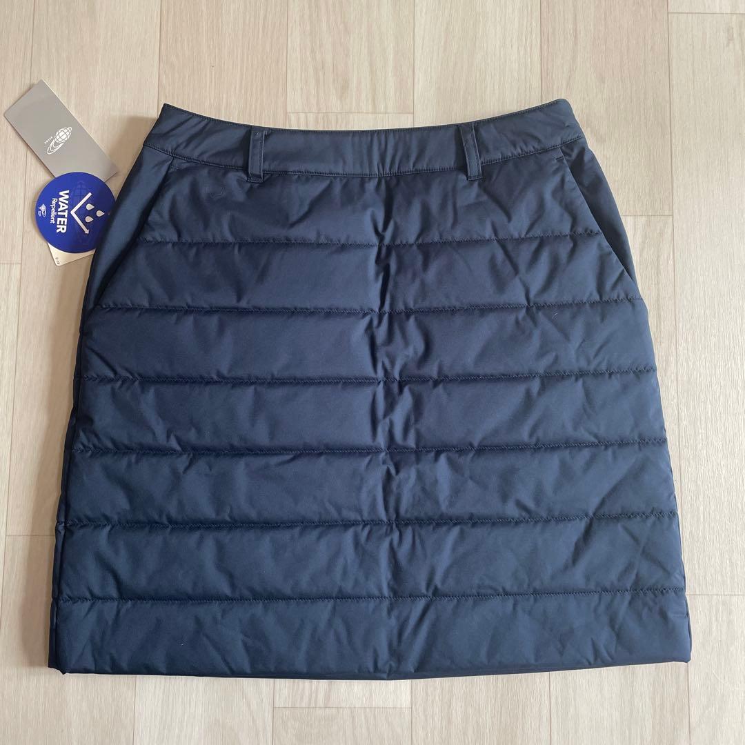 ビームスゴルフ　パテッド　中綿スカート　ネイビー　 M