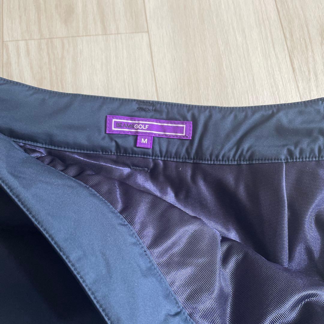 ビームスゴルフ　パテッド　中綿スカート　ネイビー　 M
