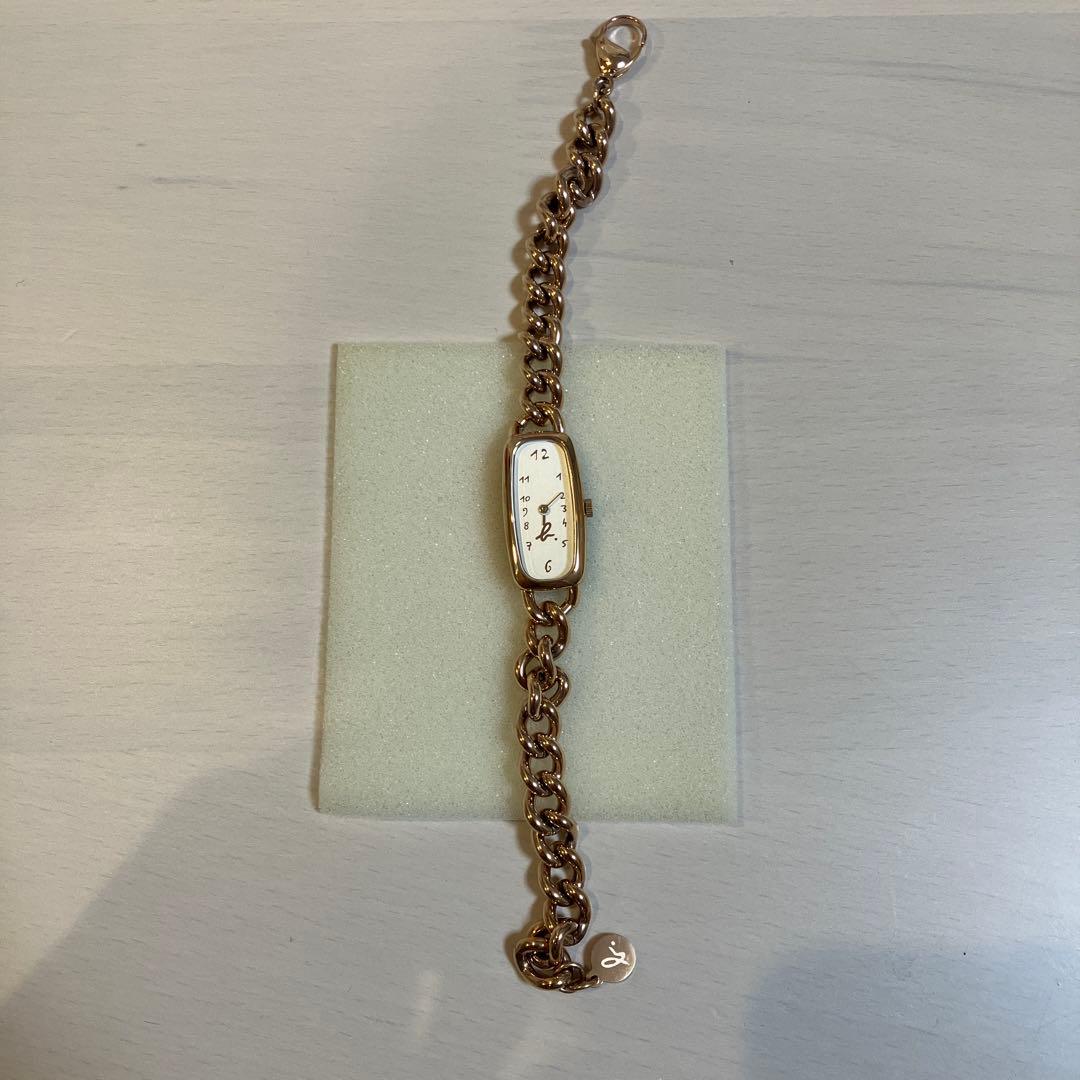 【新品未使用】アニエスベー 限定品 腕時計 チェーン ブレスレット