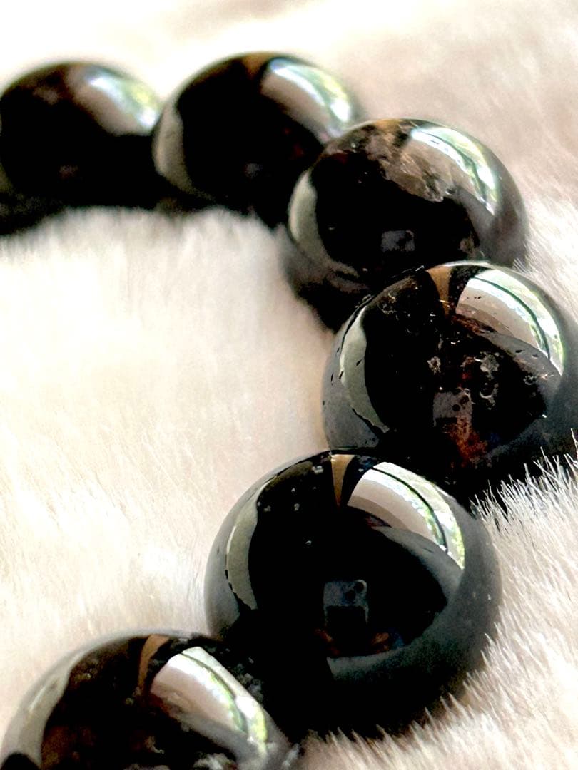 山梨県黒平水晶プレスレット　 新品　未使用