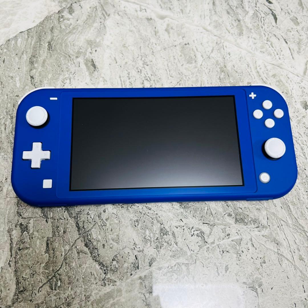【美品・完動品】Nintendo Switch Lite ブルー 本体