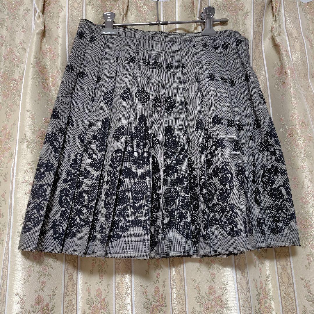 BA-TSU CLUB チェック プリーツスカート バトルロワイアル