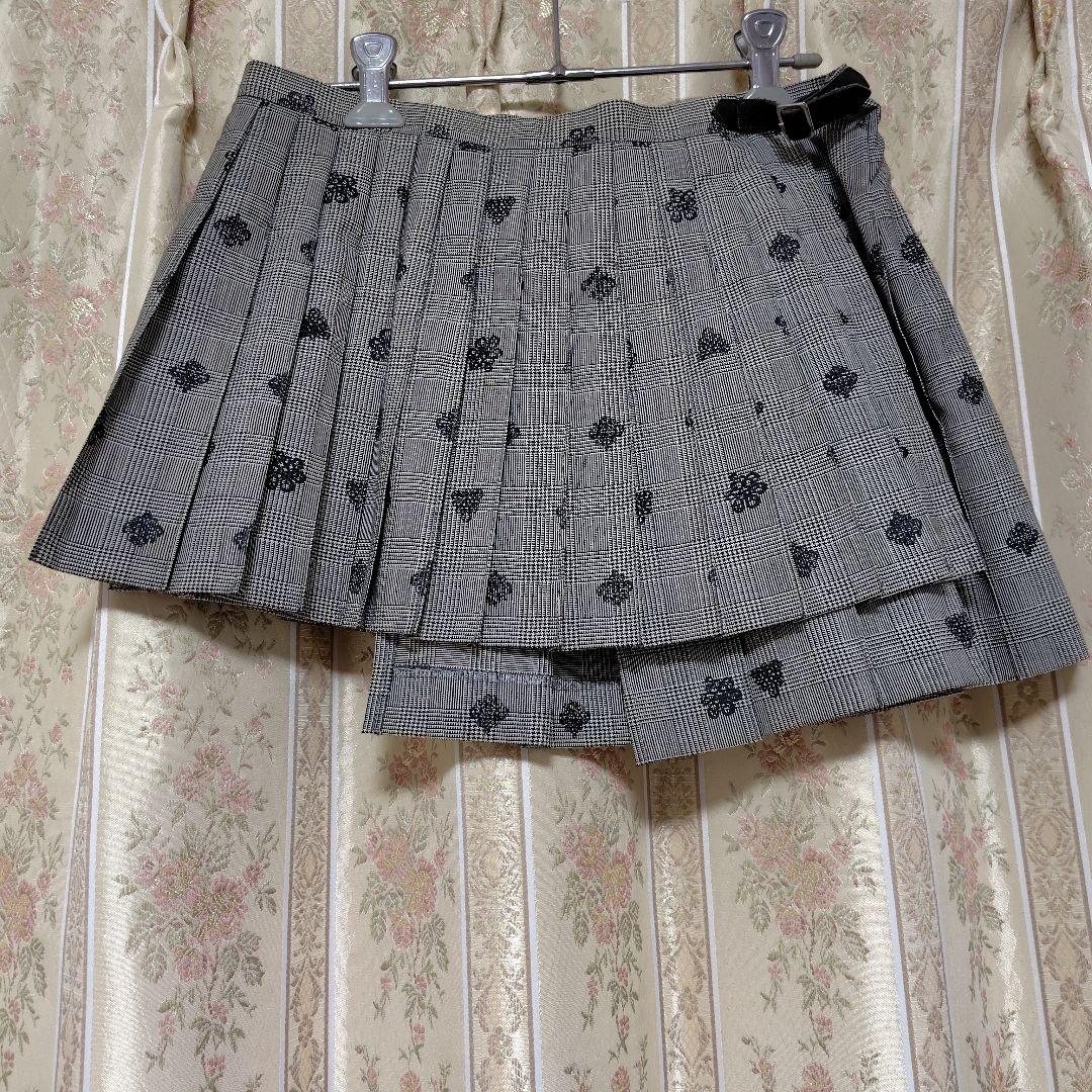 BA-TSU CLUB チェック プリーツスカート バトルロワイアル