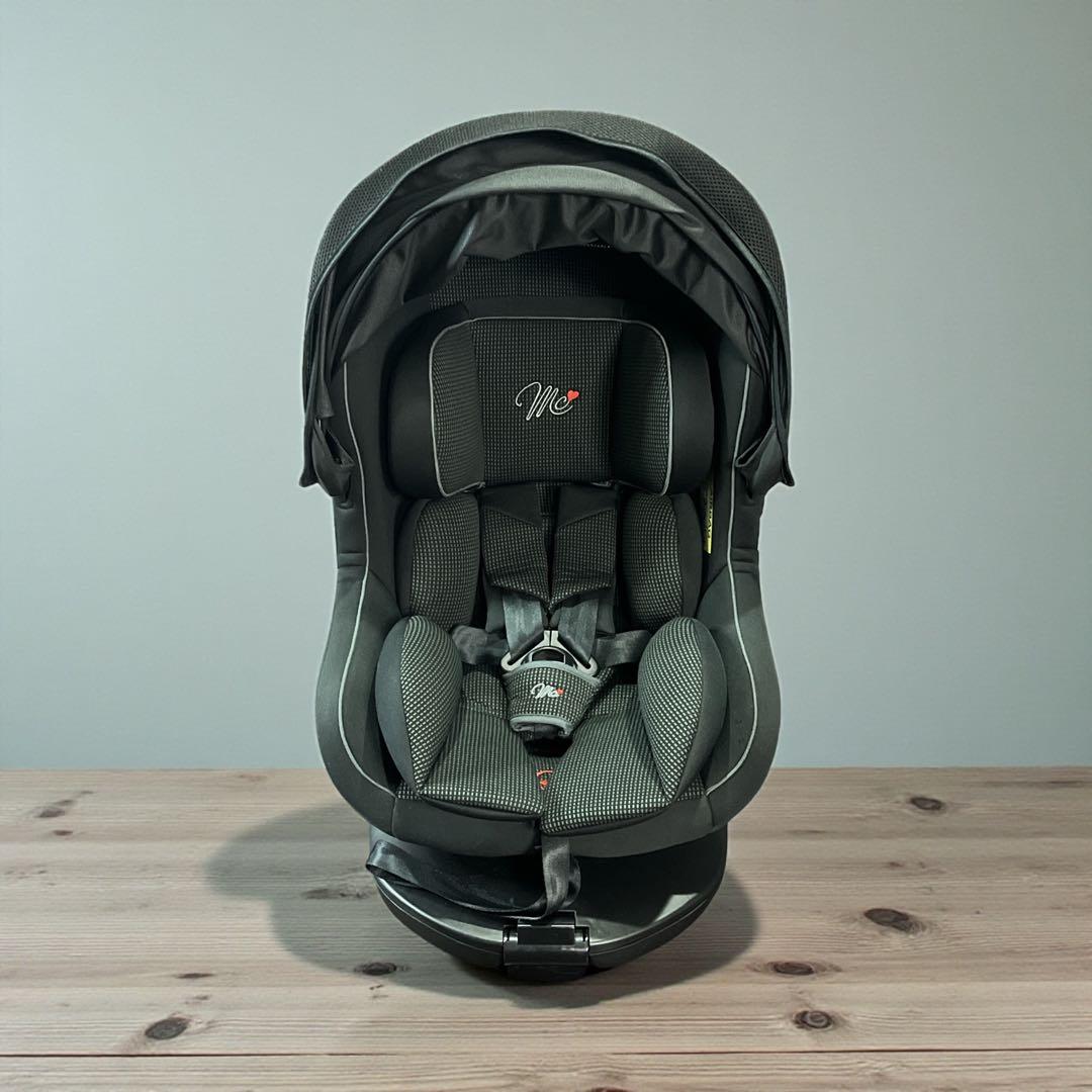 ✨極美品✨ マムズキャリー チャイルドシート ターンレジェ FIX グレー