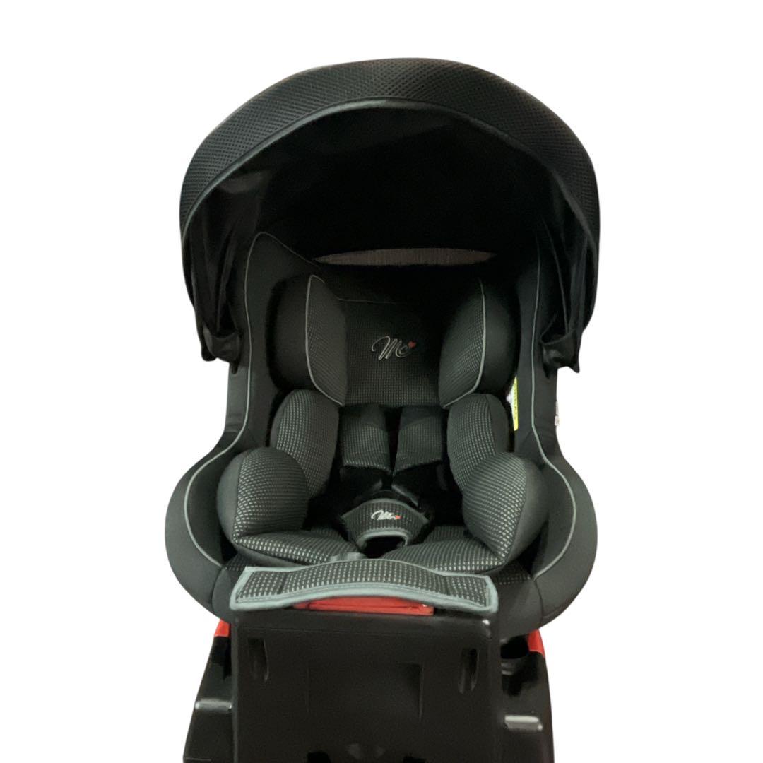 ✨極美品✨ マムズキャリー チャイルドシート ターンレジェ FIX グレー