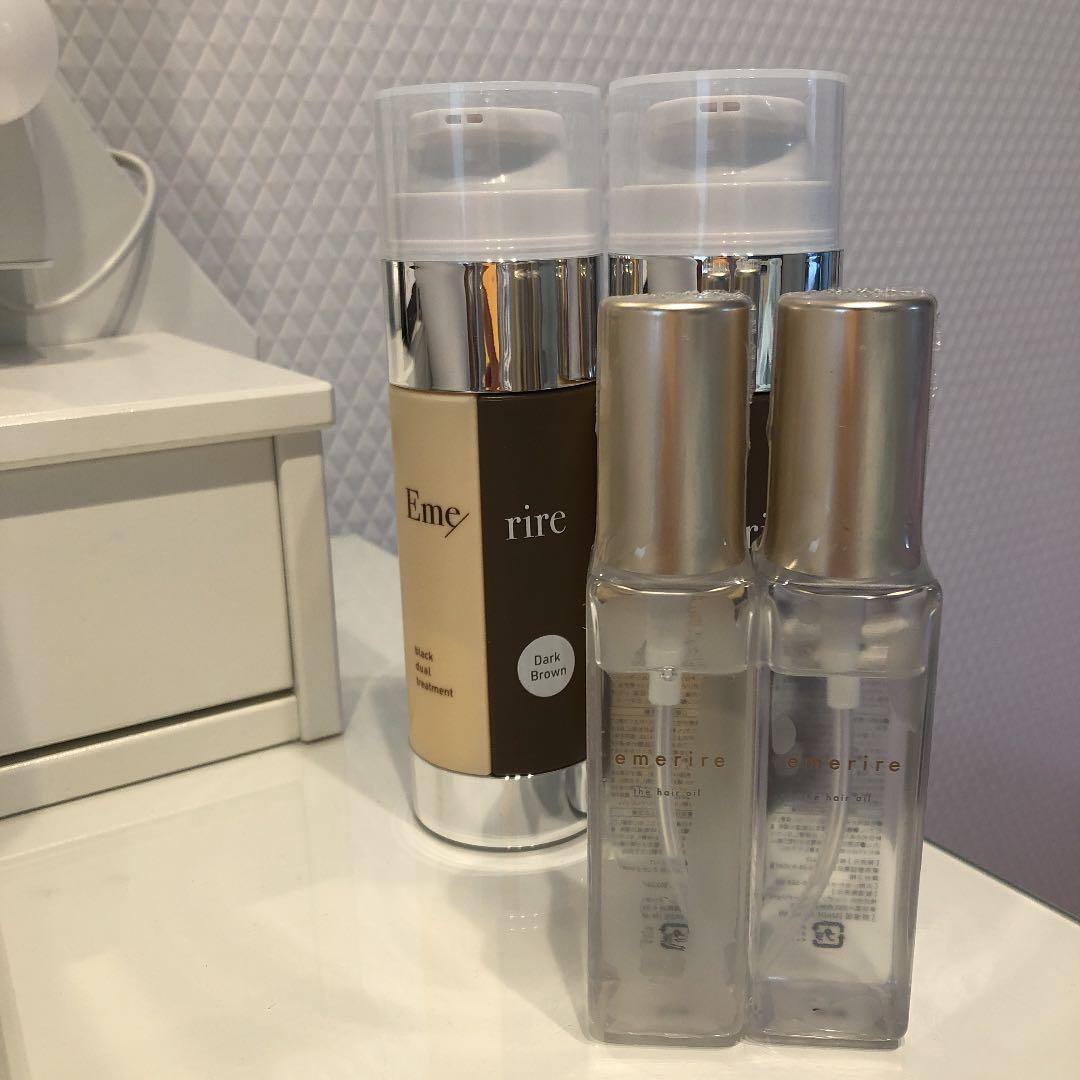 エメリルブラックデュアル　トリートメントダークブラウン