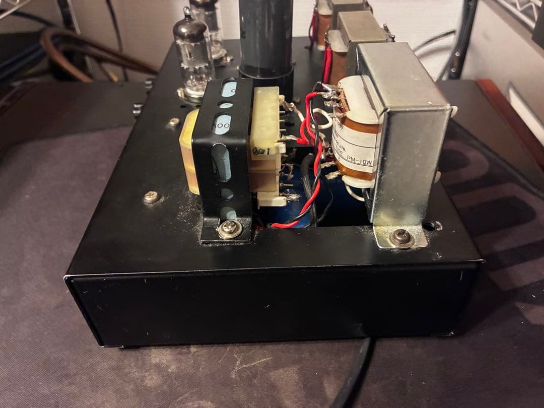 RCA117N シングルアンプ 自作 真空管アンプ