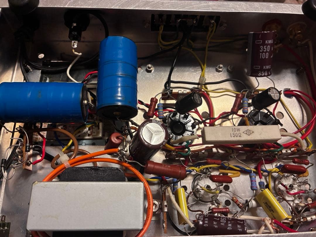 RCA117N シングルアンプ 自作 真空管アンプ