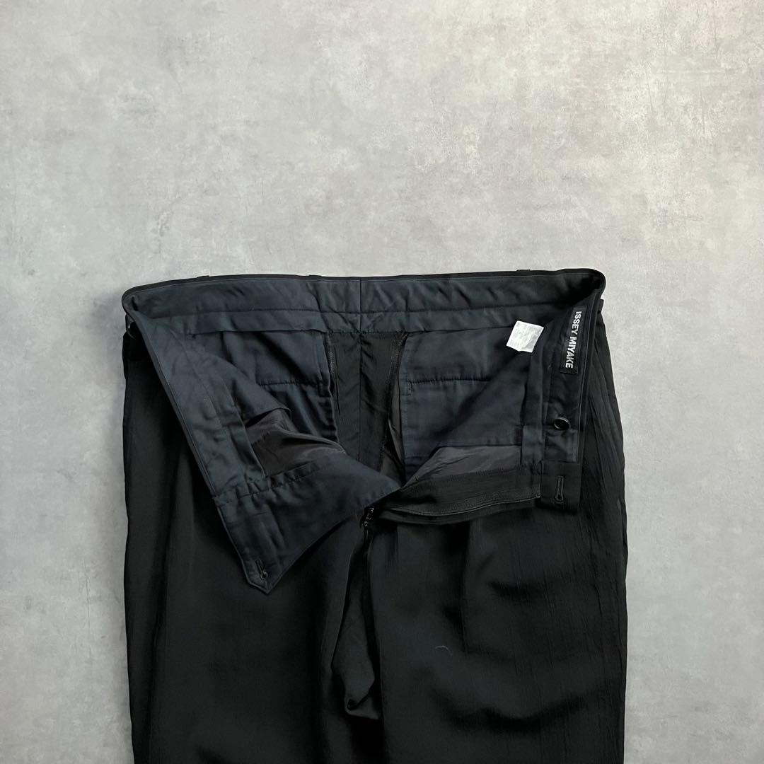 パンツ 90s ISSEY MIYAKE wool wide slacks pants
