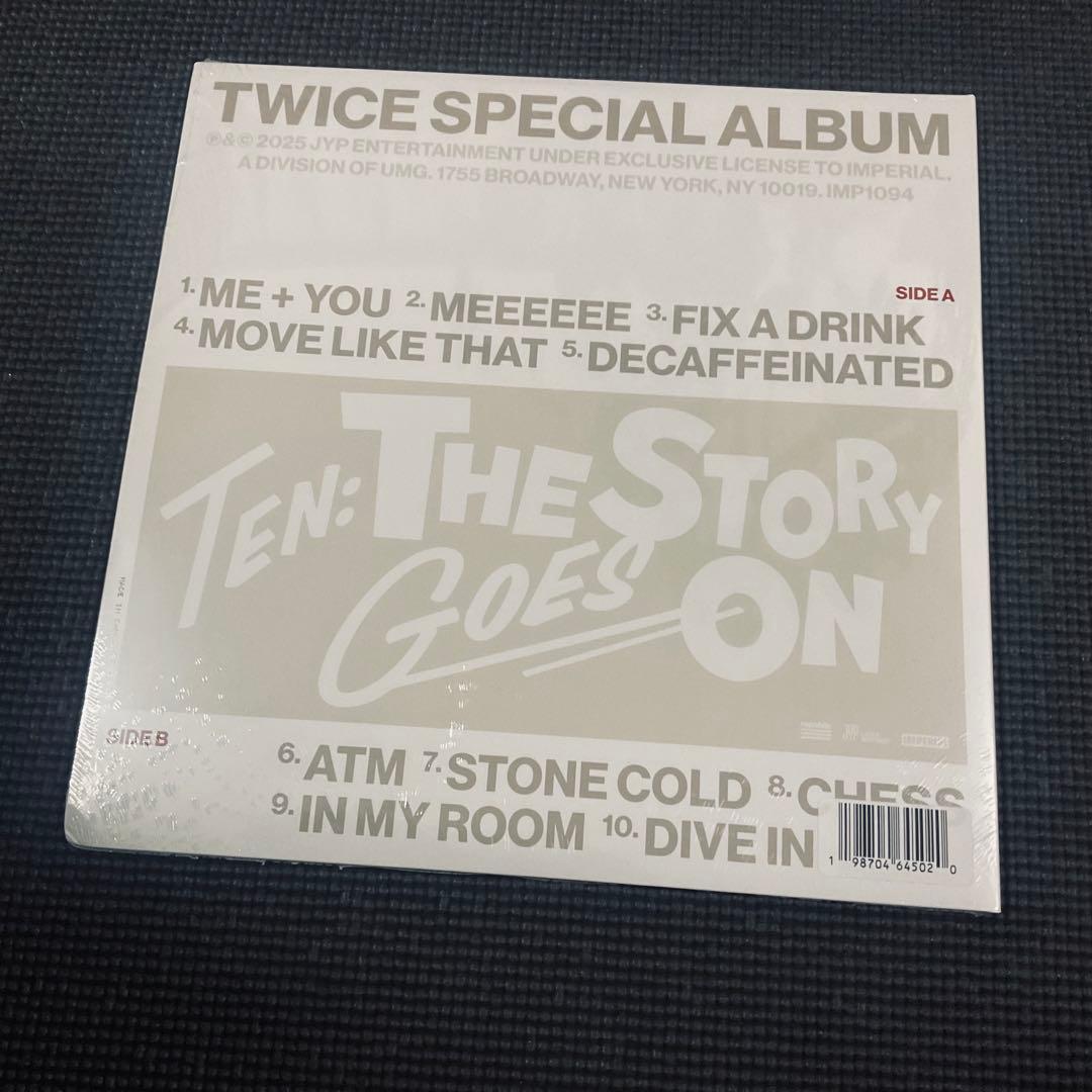 TWICE TEN:THE STORY GOES ON アメリカ公式 【未開封】