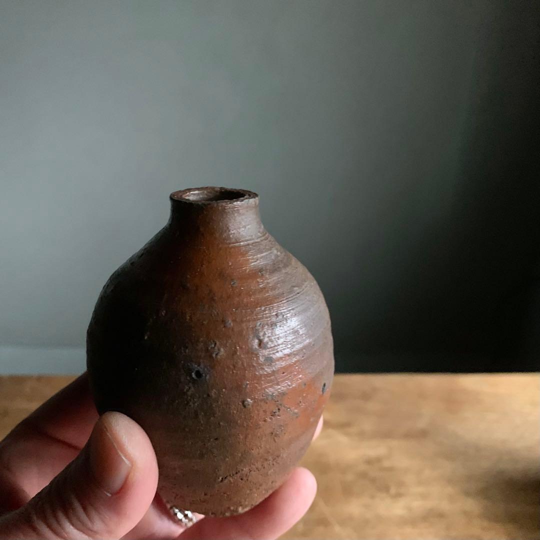 焼き締め 振出 小徳利 小壺 古美術 古道具 アンティーク