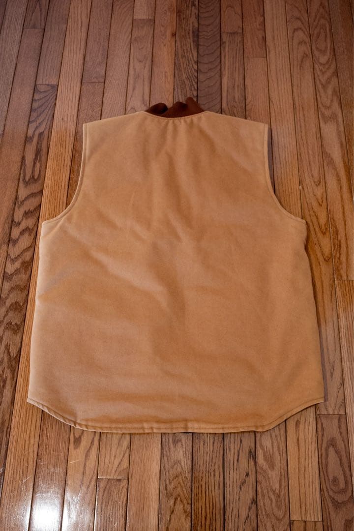 carhartt ベスト V01 ブラウン Mサイズ