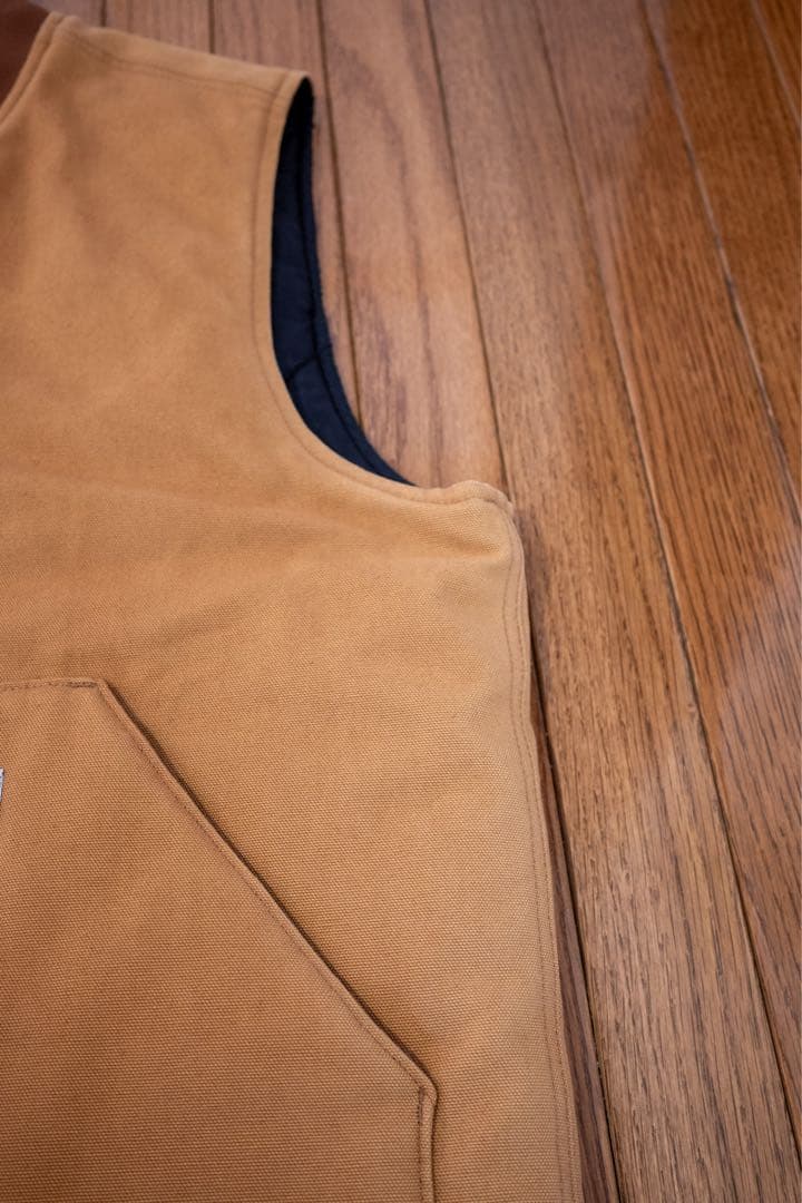 carhartt ベスト V01 ブラウン Mサイズ