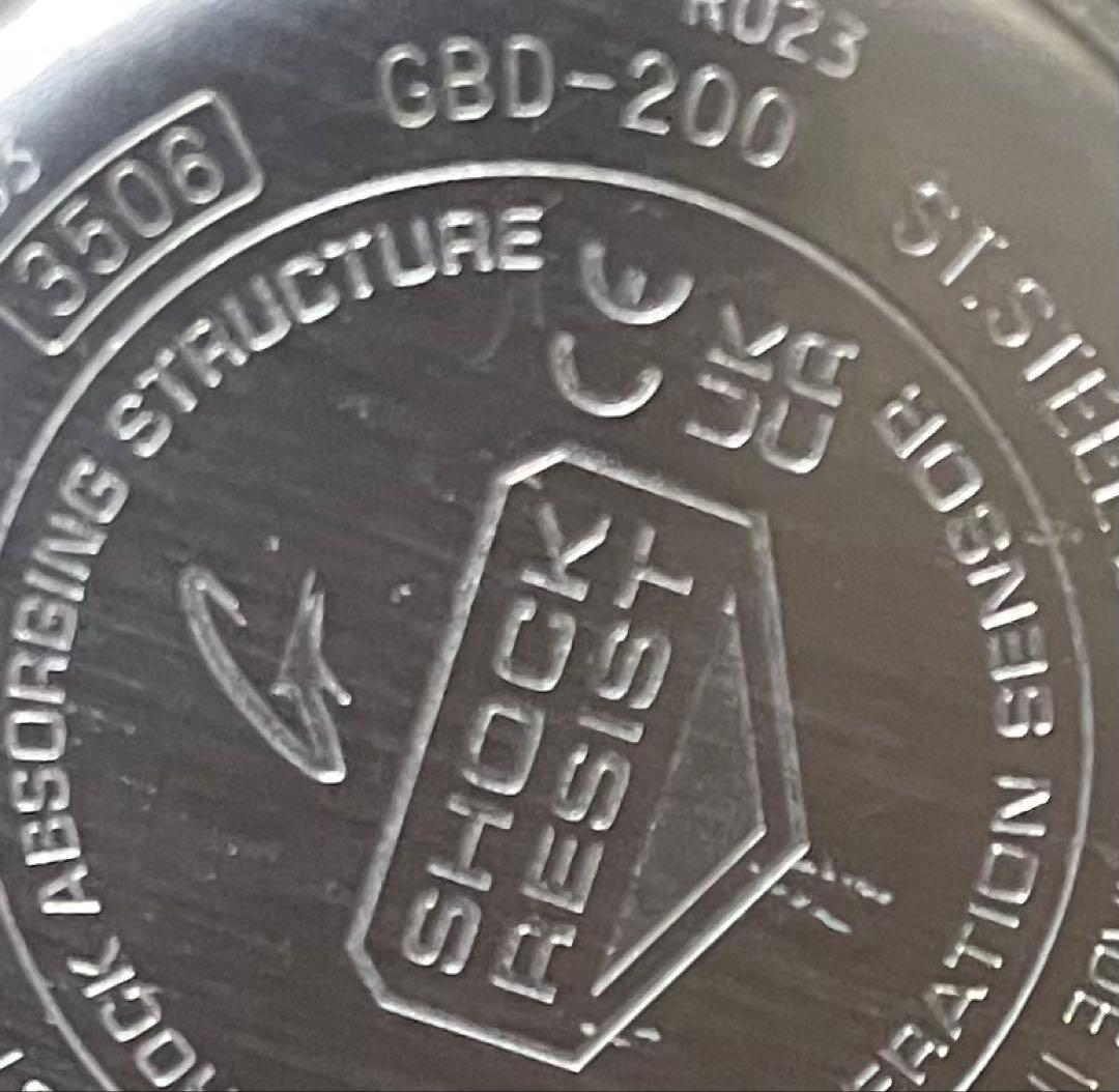 G-SHOCK GBD-200-1JF G-SQUAD Bluetooth連携