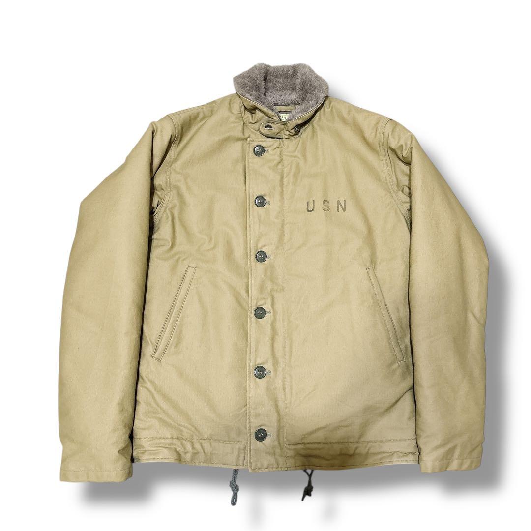 未使用級 BUZZ RICKSON’S N-1 デッキジャケット カーキ M