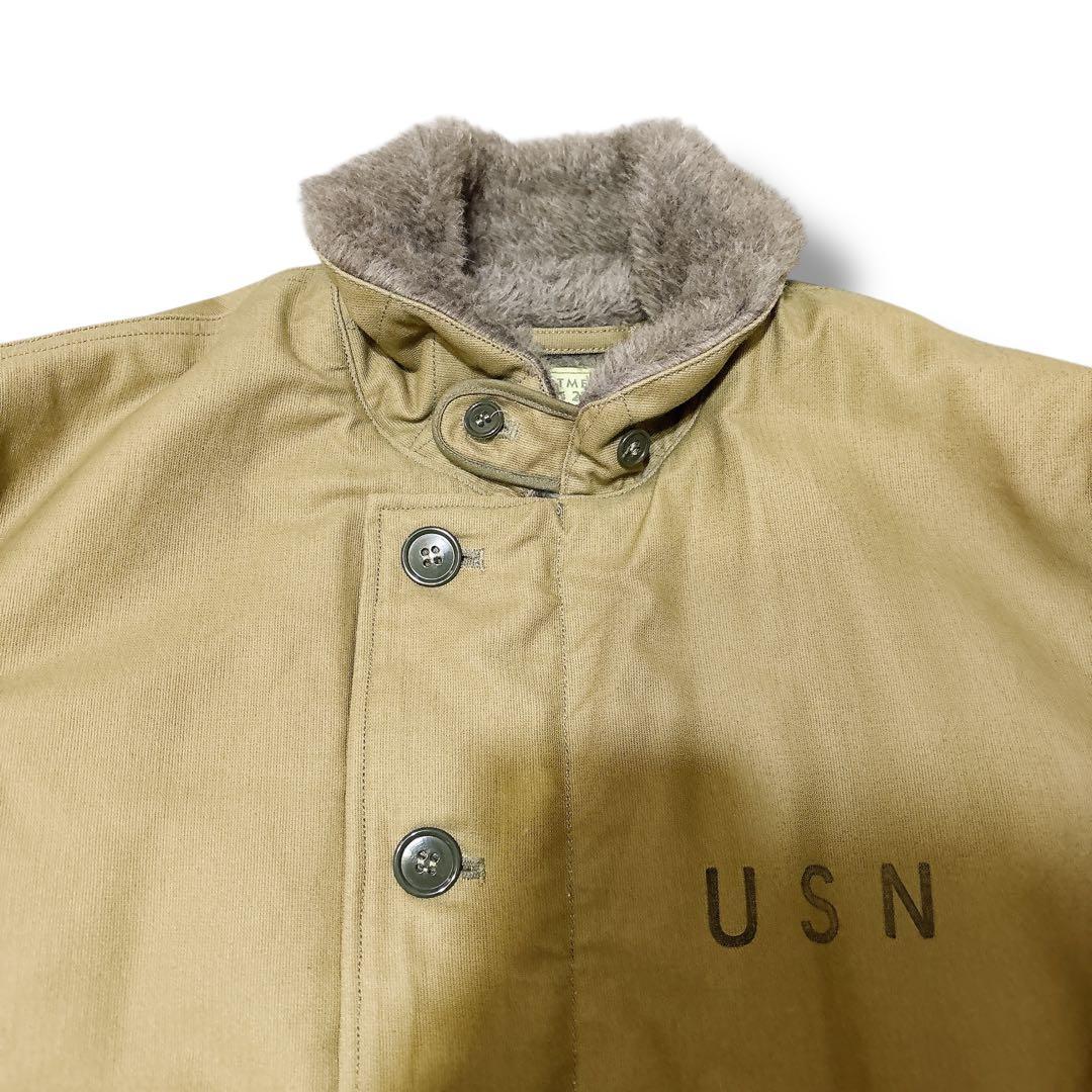 未使用級 BUZZ RICKSON’S N-1 デッキジャケット カーキ M