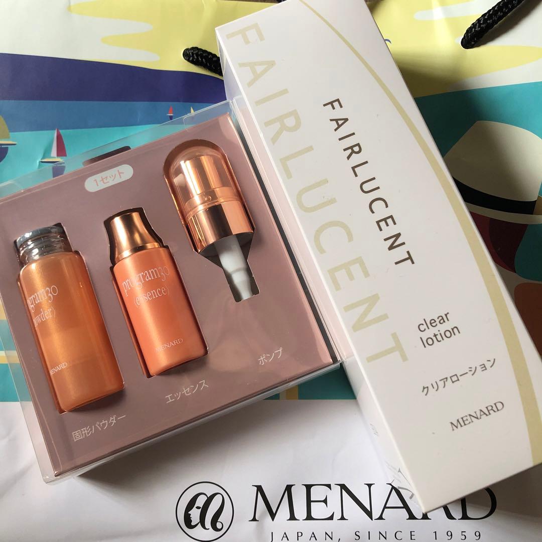 ❤️タイムSALE❤️メナード♡プログラム30(1セット)&クリアローション