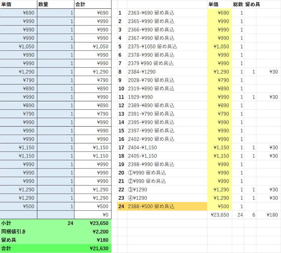 おまとめページ♡ペンダント24点（2/21までお取り置き可能です♡）