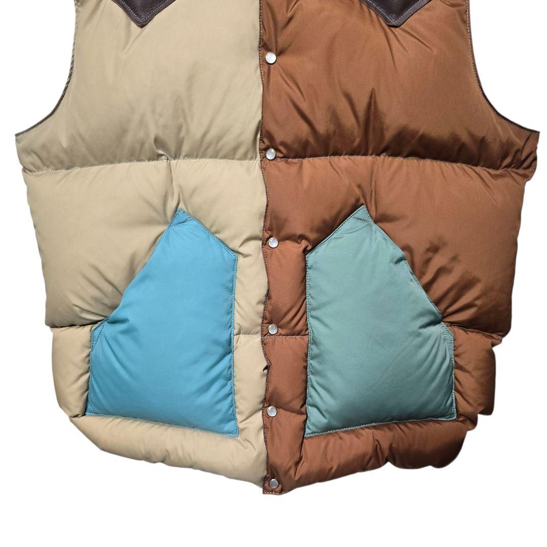 ロッキーマウンテンフェザーベッド サイコバニー ダウンベスト 44 タグ付き