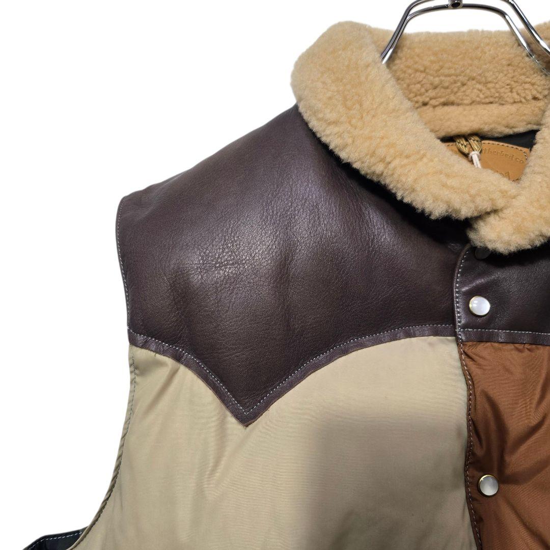 ロッキーマウンテンフェザーベッド サイコバニー ダウンベスト 44 タグ付き