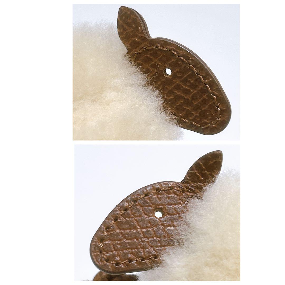 現行✨新品同様✨ロンシャン キーリング チャーム ひつじ Longchamp