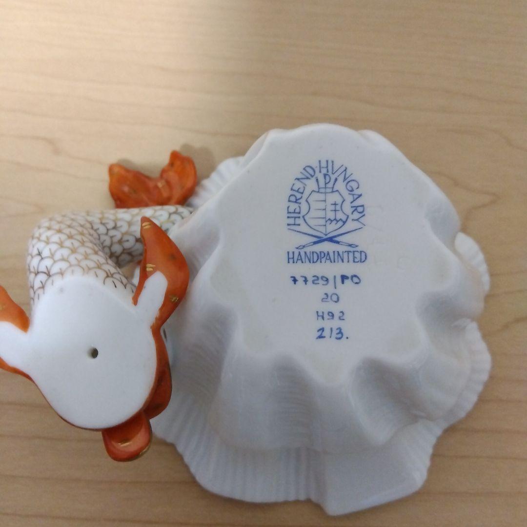 HEREND ヘレンド ポワッソン シノワズリ トレイ 小物入れ