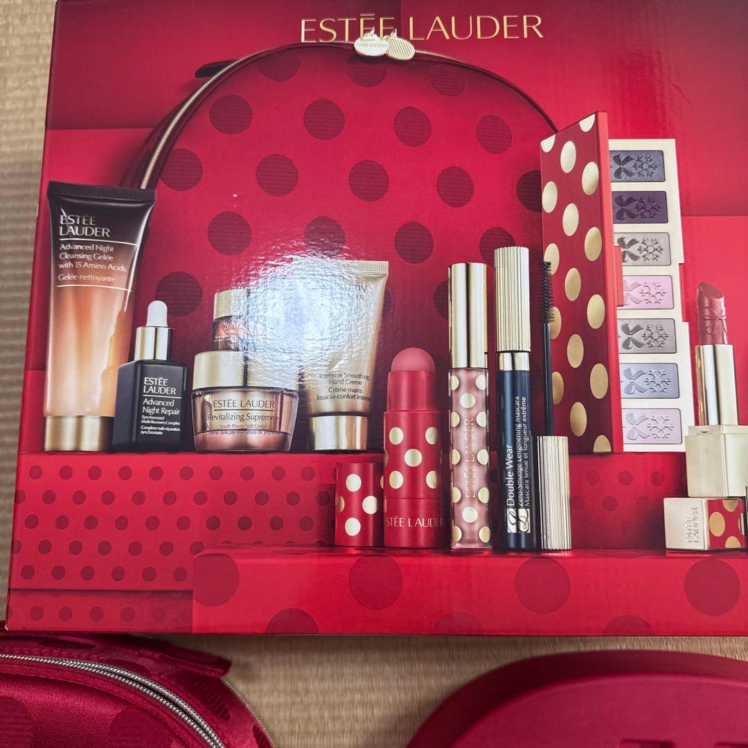 リップ2本なし　新品 エスティローダー メークアップ2025クリスマスコフレ