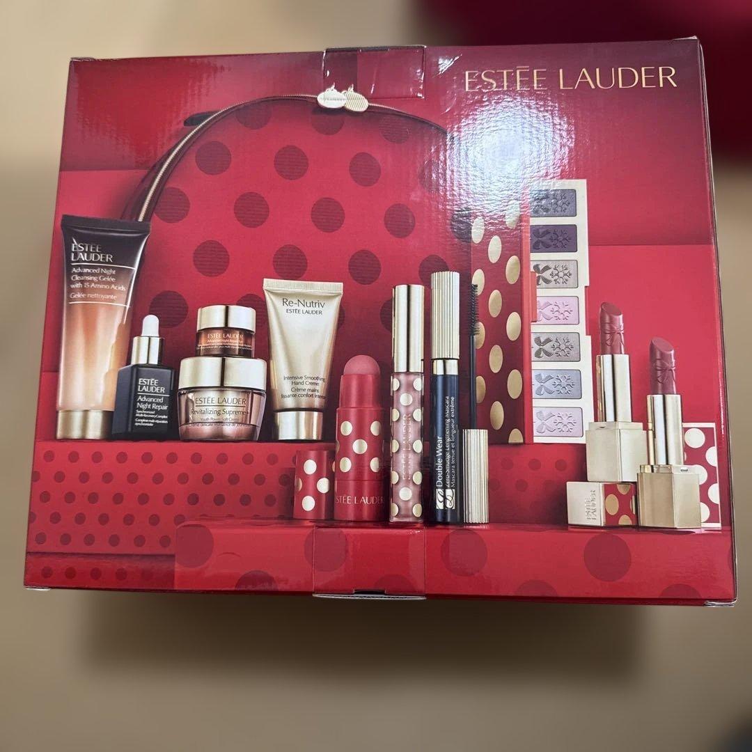 リップ2本なし　新品 エスティローダー メークアップ2025クリスマスコフレ