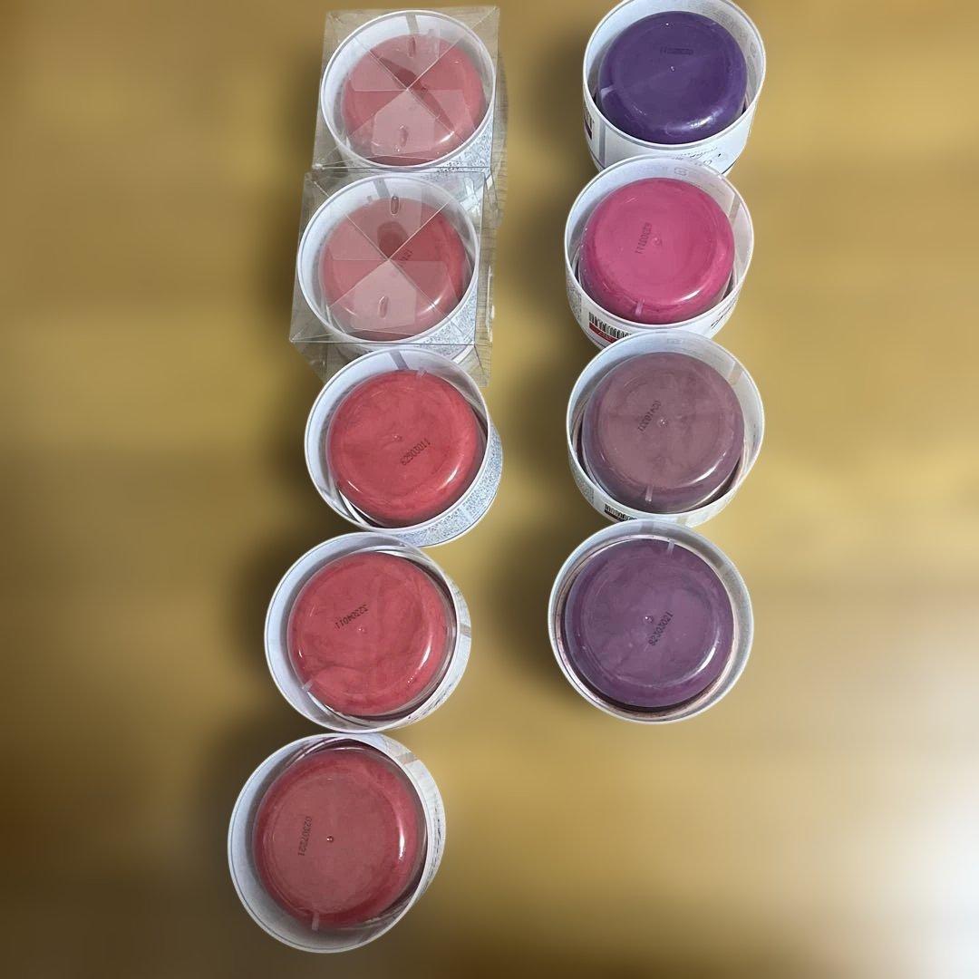 エンシェールズ　カラーバター　カラートリートメント レッド パープル 9個セット