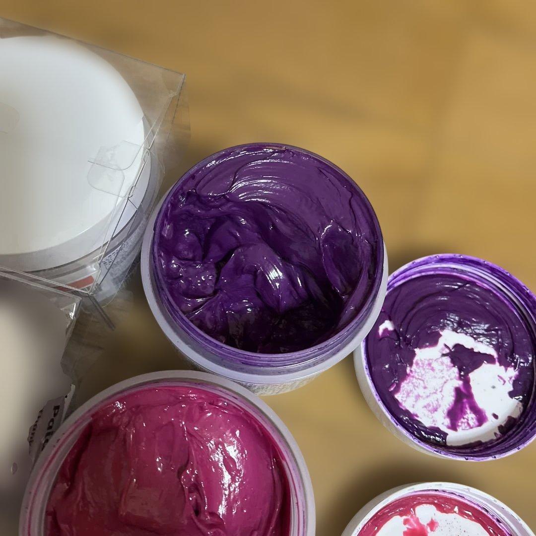 エンシェールズ　カラーバター　カラートリートメント レッド パープル 9個セット