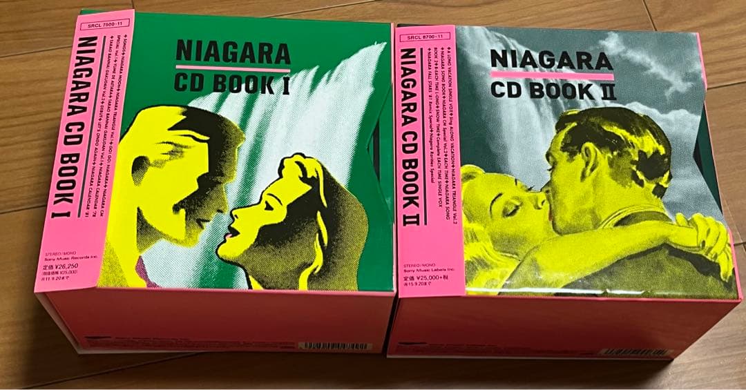 大滝詠一　NIAGARA CD BOOK 1,2 セット　送料無料 中古品
