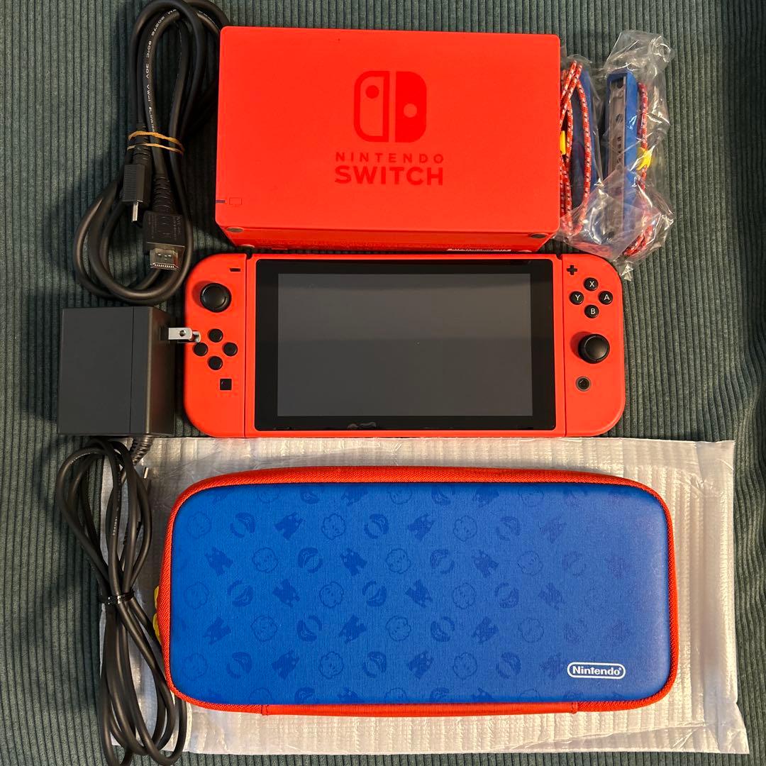 Nintendo Switch マリオレッド×ブルーセット