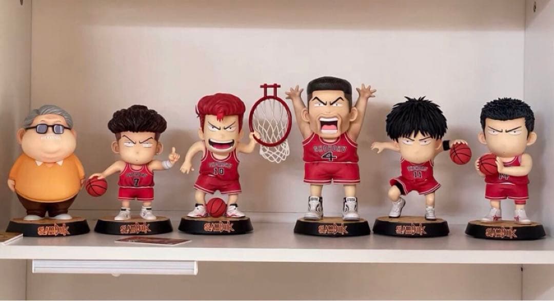 SLAM DUNK スラムダンク  フィギュア ガレージキット GK 6体